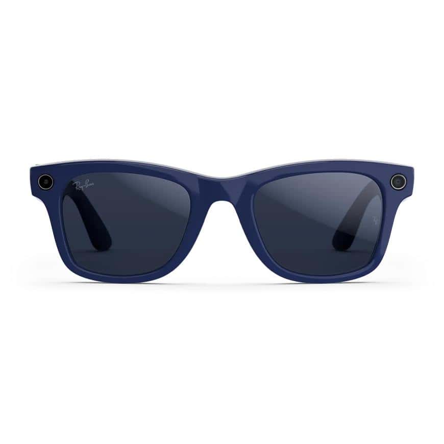 Ray-Ban Wayfarer RW4012 Shiny Cosmic Blue/Transitions Sapphire L