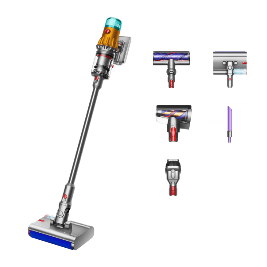 Dyson V12 SV46 V12S SV46 Detect Slim Submarine Yellow/Nickel