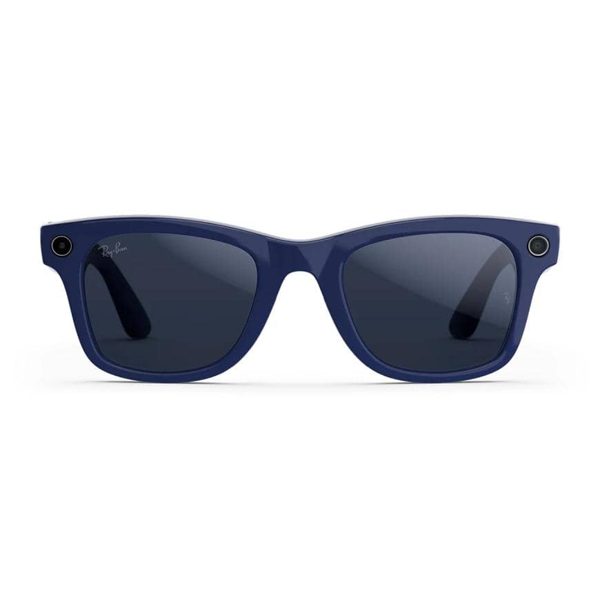 Ray-Ban Wayfarer RW4012 Shiny Cosmic Blue/Transitions Sapphire L