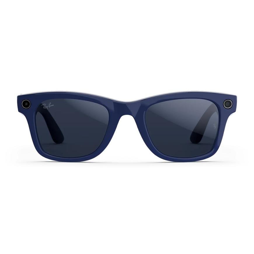 Ray-Ban Wayfarer RW4012 Shiny Cosmic Blue/Transitions Sapphire L — фото 1