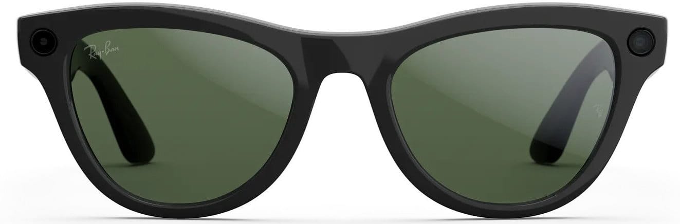 Ray-Ban Skyler RW4014 Shiny Black/Green M — фото 1
